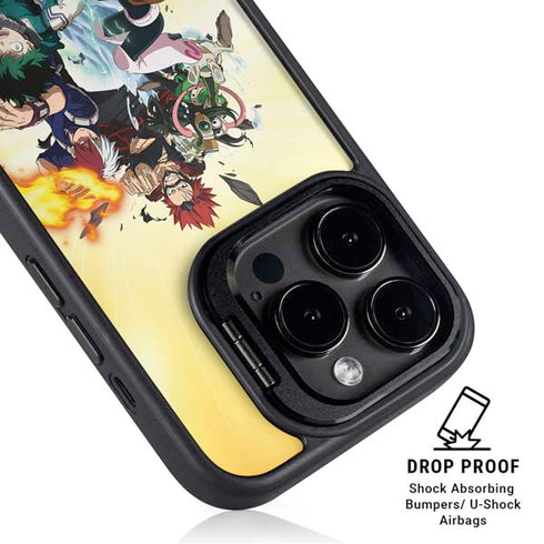 My Hero Academia Hero Team Season 4 iPhone 15 Pro Kickstand Case